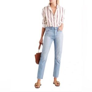 Madewell The Perfect Summer Jean Size 28 light denim
Blue